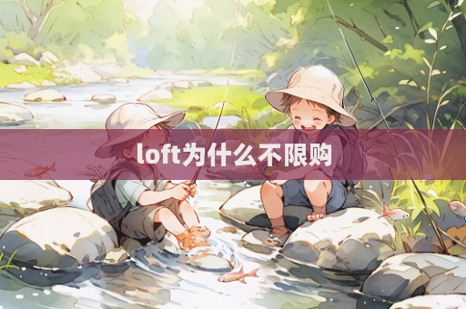 loft為什么不限購(gòu)  第1張