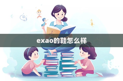 exao的鞋怎么樣  第1張