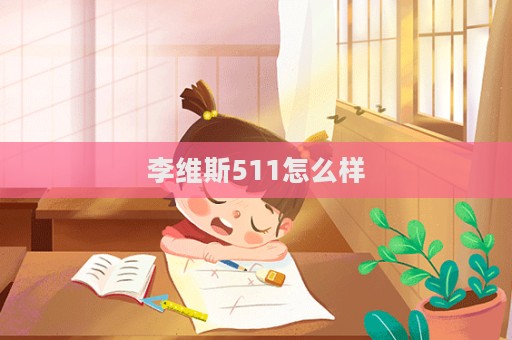 李維斯511怎么樣