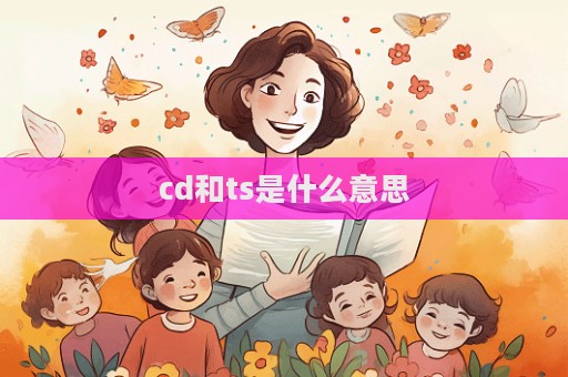 cd和ts是什么意思