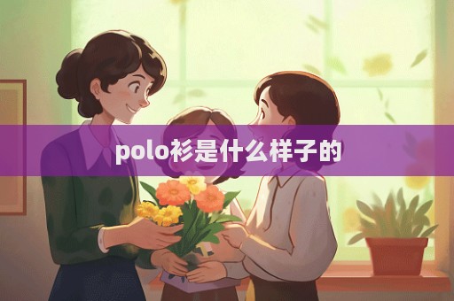 polo衫是什么樣子的