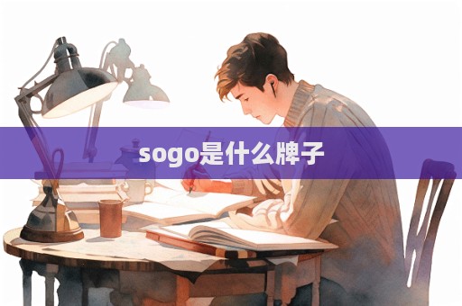 sogo是什么牌子  第1張