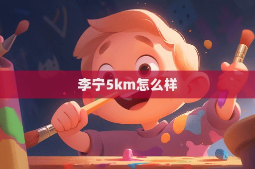 李寧5km怎么樣