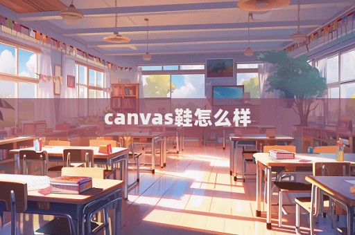 canvas鞋怎么樣  第1張