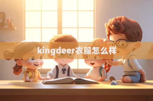 kingdeer衣服怎么樣