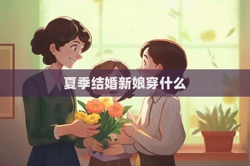 夏季結婚新娘穿什么