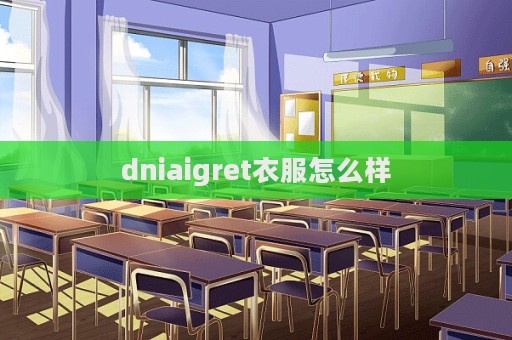 dniaigret衣服怎么樣