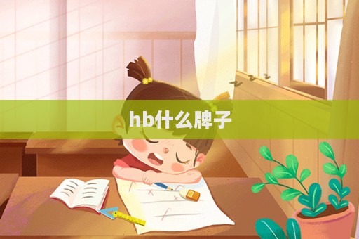 hb什么牌子  第1張